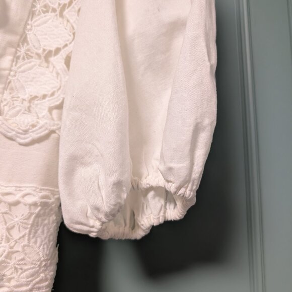 NWT endless rose White Lace Fit-and-Flare Mini Dress XS - Picture 4 of 11